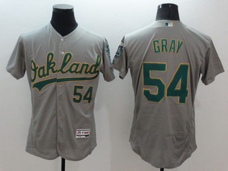 Men Oakland Athletics #54 Gray Grey Elite 2021 MLB Jerseys->st.louis cardinals->MLB Jersey